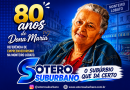 Dona Maria, 80 anos: uma vida que se confunde com a história do Lobato